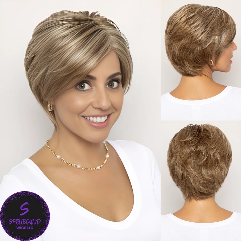Christy – Naturally Yours Collection by Henry Margu 4H – Medium dark brown with medium brown highlights