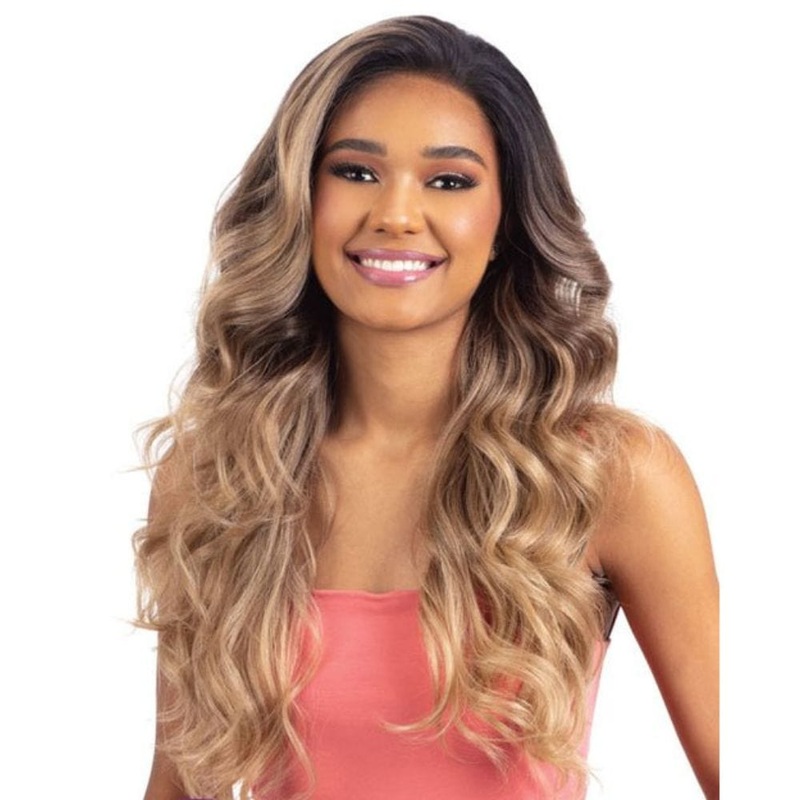 FreeTress Equal HD Illusion 13×5 Lace Frontal Wig – HDL-14 1 JET BLACK