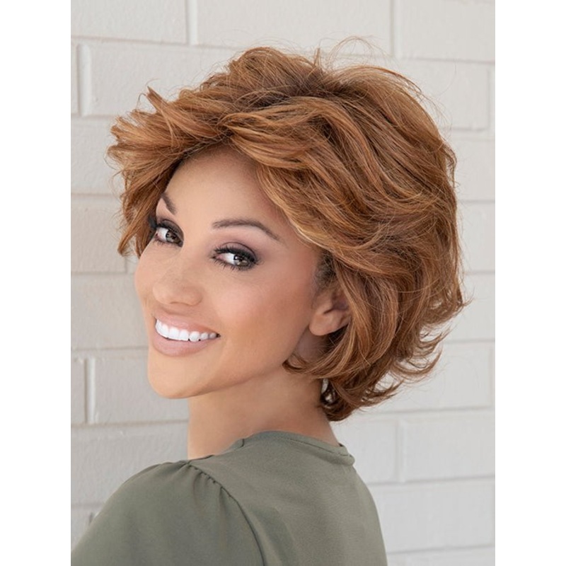 Kylie | Human Hair Blend Synthetic Wig (Hand-Tied) BLACK
