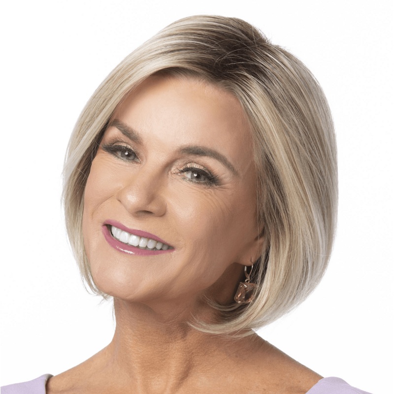 Finishing Touch HF by Toni Brattin Average Size | Heat Friendly Wig Platinum Blonde