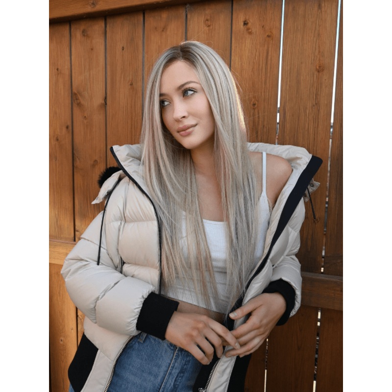 Kim | Remy Human Hair Lace Front Wig (Hand-Tied) 1B