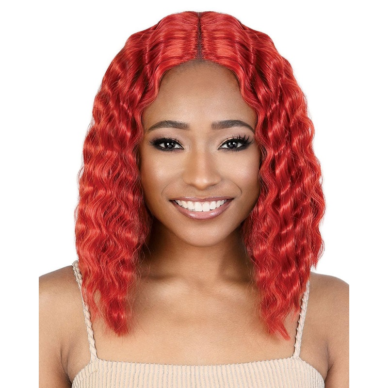LDP-Crimp6 | Lace Front & Lace Part Synthetic Wig by Motown Tress 1