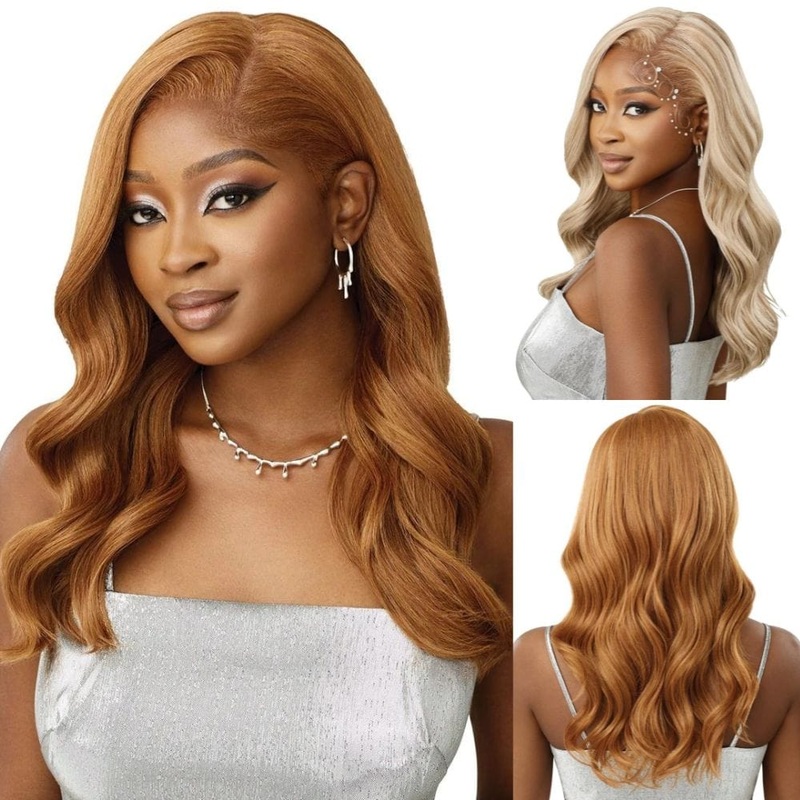 Outre Melted Hairline Swirlista HD Lace Front Wig – Swirl 104 1 JET BLACK