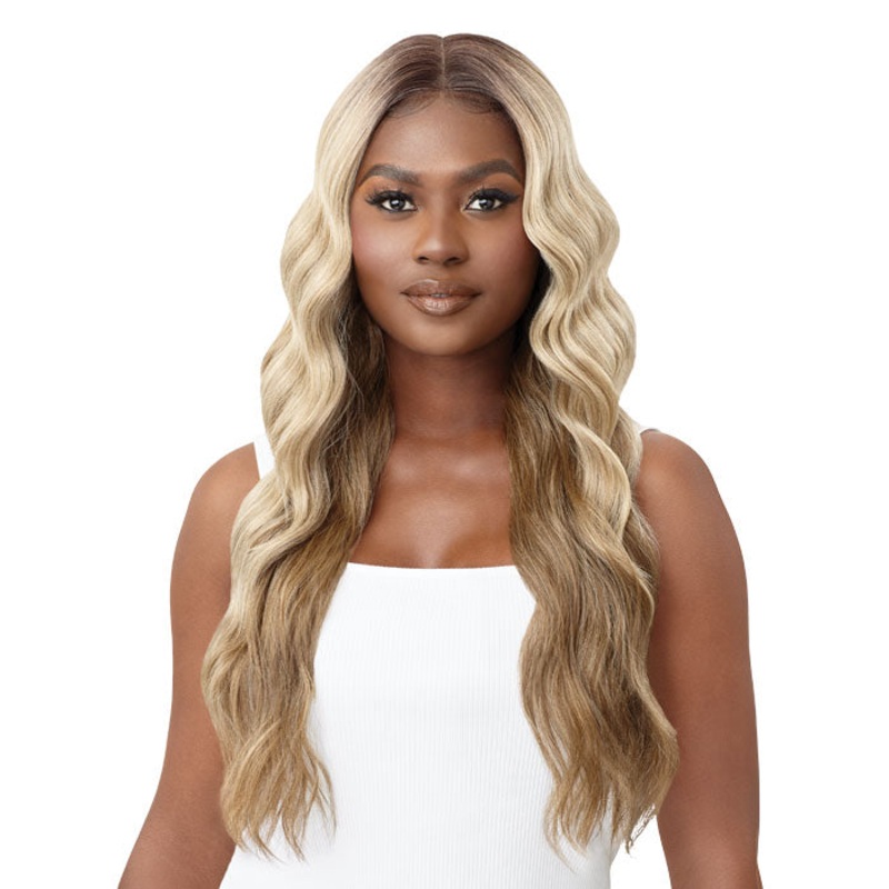 Outre Sleek Lay Synthetic 5″ Deep Part HD Lace Front Wig – JOANNA 613