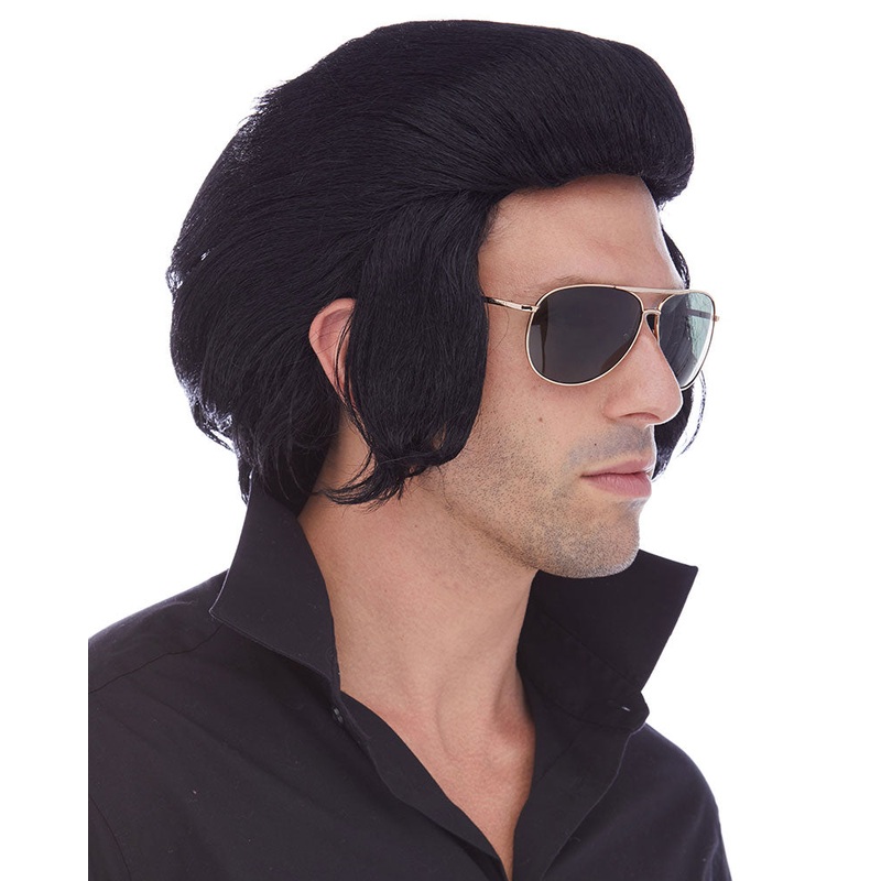 Pompadour | Costume Wig by Characters 1-Black