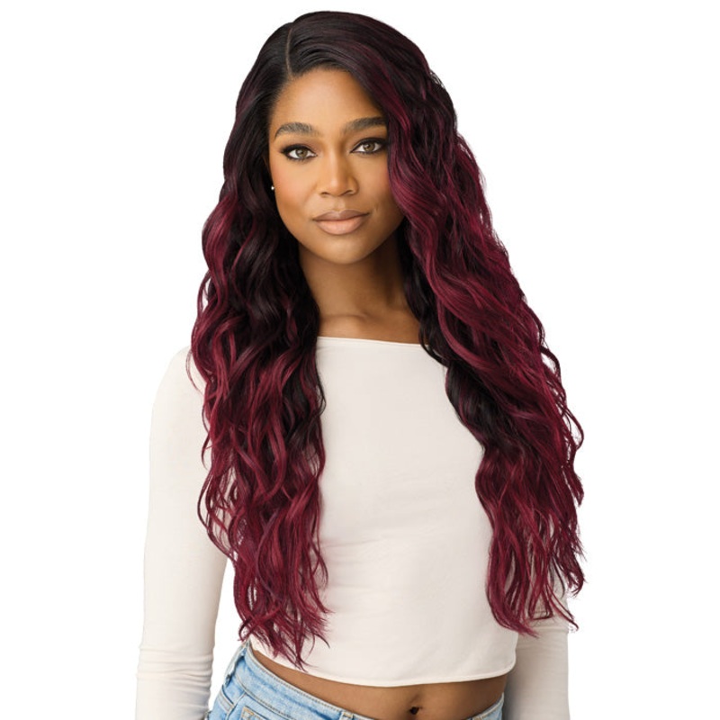 Outre Melted Hairline Glueless HD Lace Front Wig – MH 106 1
