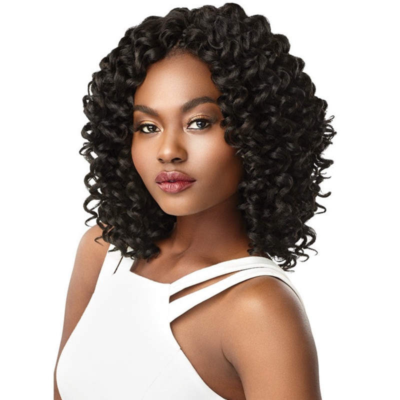 Outre X-Pression Curlette 4X Crochet Braid – BOUNCE ROD SET 8 Inch 1