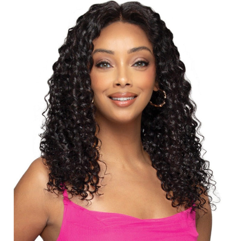 Bobbi Boss Glueless 100% Unprocessed Human Hair 13×7 HD Lace Front Wig – MHLF965 WYNTER FS1B/30