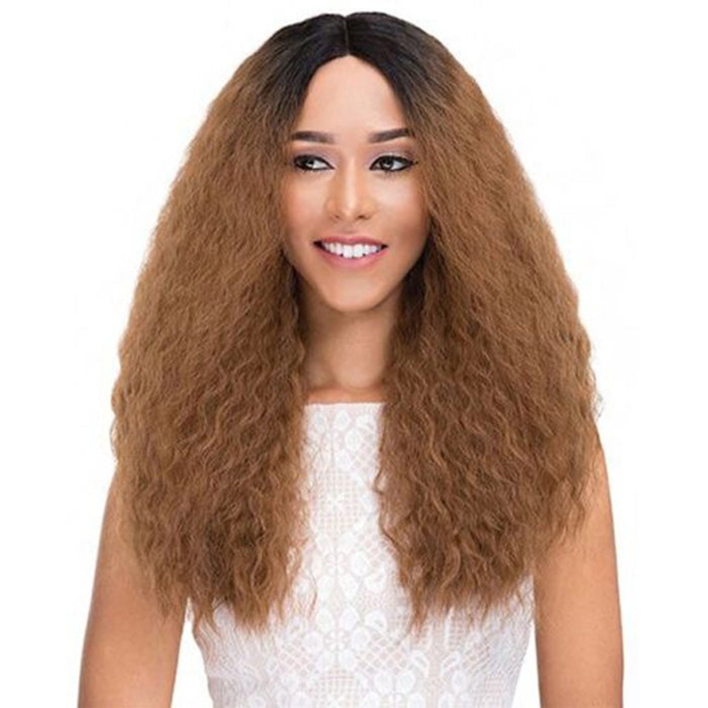 Janet Collection Natural Super Flow Deep Part Lace Wig – FRENCH 2