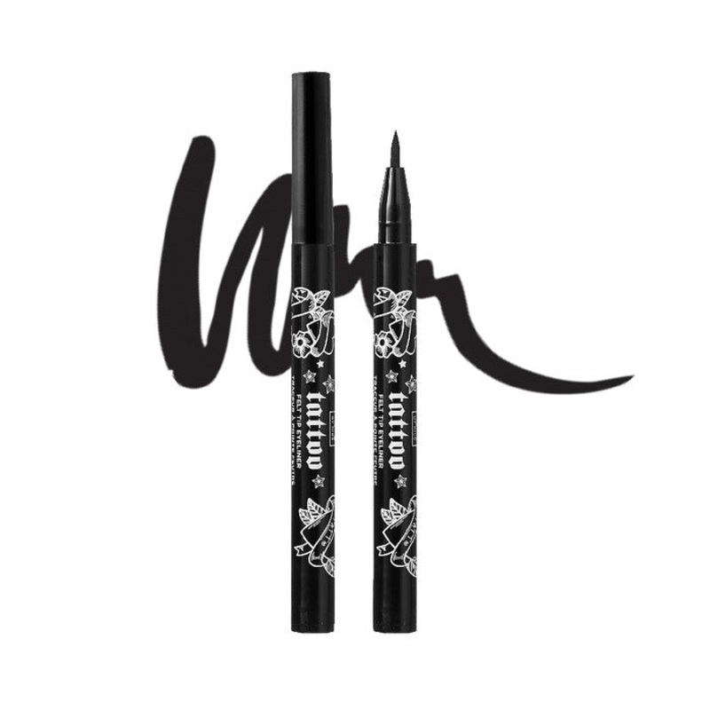 Rk By Kiss Tattoo Regular Felt Tip Eyeliner BLACK (RRFL02)