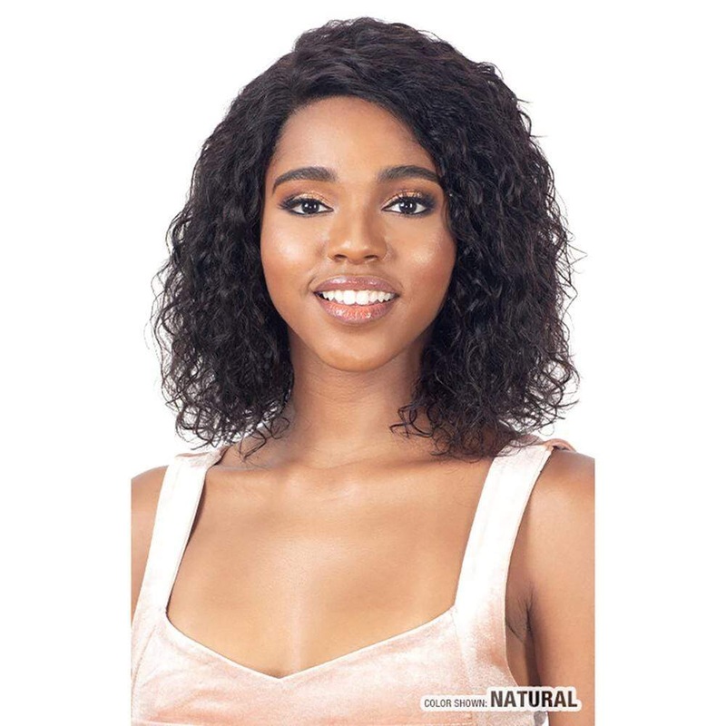 Shake-N-Go 100% Human Hair Lace Front Wig – Miley NATURAL