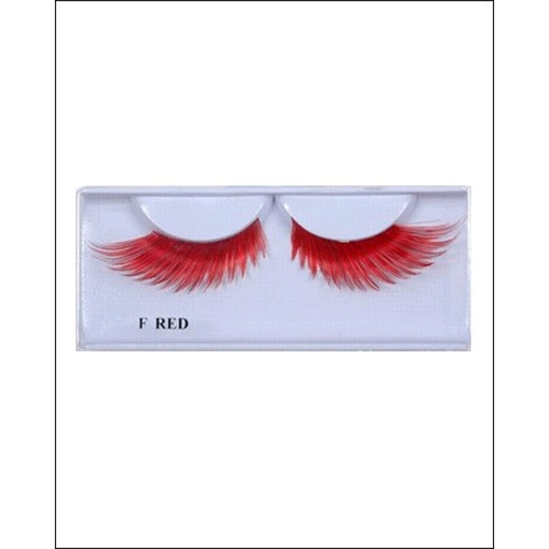 Wicked Red Eyelashes