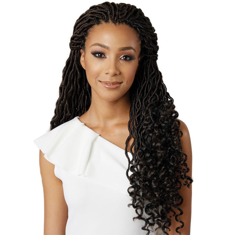 Bobbi Boss African Roots Braid Collection Crochet GODDESS LOCS 14 Inch 1