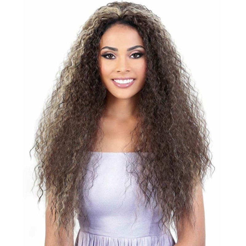 Motown Tress Quick n Easy Half Wig – QE KAMIL F1B/WINE