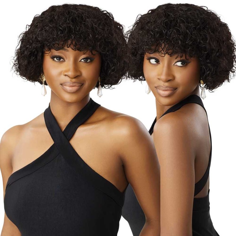 Outre Fab & Fly Unprocessed 100% Human Hair Wig – HH-ALARA NBLK