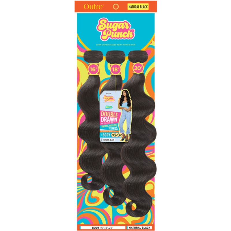 Outre Sugar Punch 100% Unprocessed Remy Human Hair Weaves – BODY MULTI 10/12/14 NA