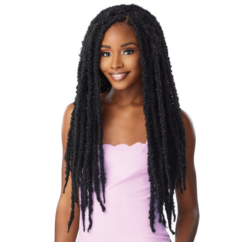 Sensationnel Lulutress Pre-Looped Crochet Braid – 2X BUTTERFLY LOCS 24″ 1
