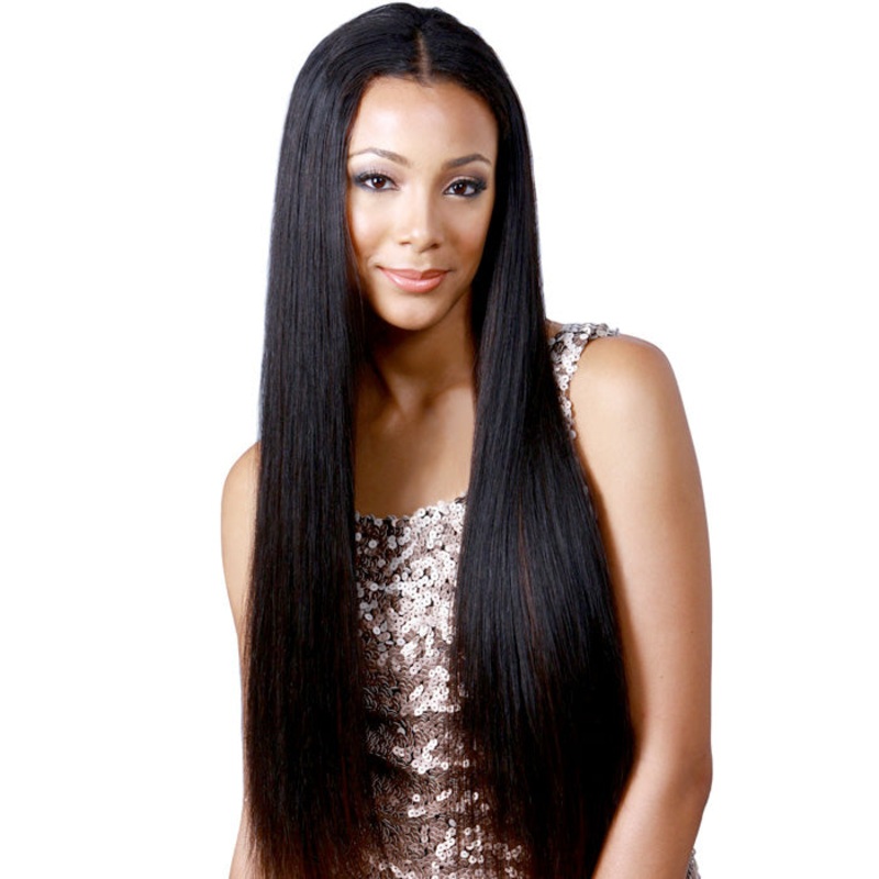 Bobbi Boss Brazilian Natural 100% Virgin Human Hair Unprocessed BONELA Signature NATURAL STRAIGHT 18 Inch 18 NATURAL
