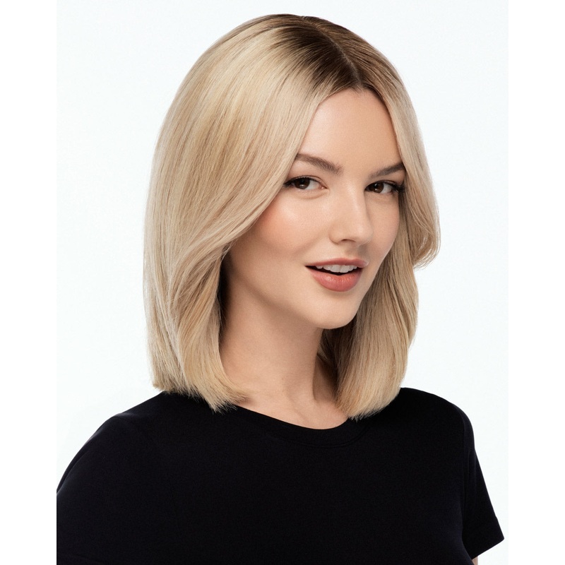 Easy Top 10 inch | Monofilament Human Hair Topper by TressAllure SSB12/22/R10