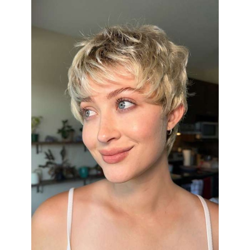 Lina | Synthetic Lace Front Wig (Basic) DARK-BROWN-MIX