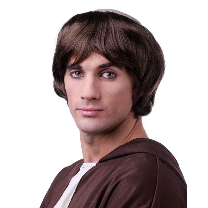 Monk | by Sepia Costume Wigs Brown