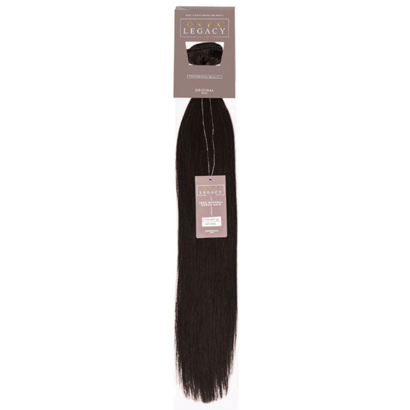 Onyx Legacy 100% Remi Human Hair Weave – SINGLE BUNDLE STRAIGHT 10/12″ 10 NATURAL