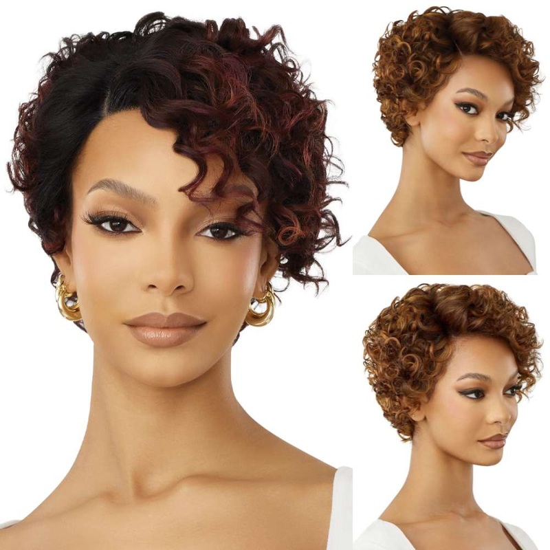 Outre EveryWear Synthetic HD Lace Front Wig – Every 41 1 JET BLACK