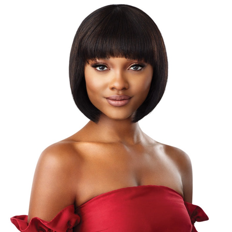 Outre Unprocessed Human Hair Fab & Fly Full Cap Wig HH-BLOSSOM NBLK