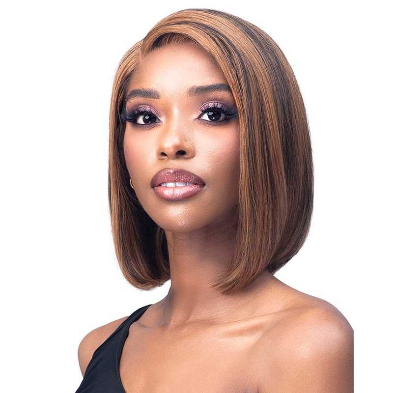 Rosalie | Lace Front Human Hair Wig by Bobbi Boss FS30/1B