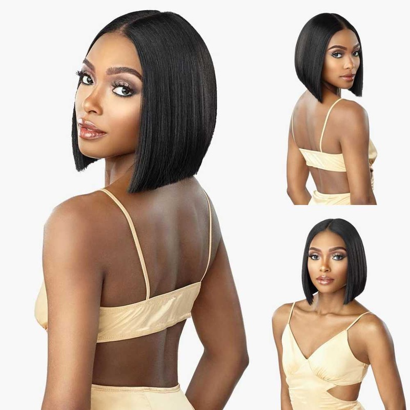 Sensationnel Butta HD Lace Front Wig – Unit 22 1 JET BLACK