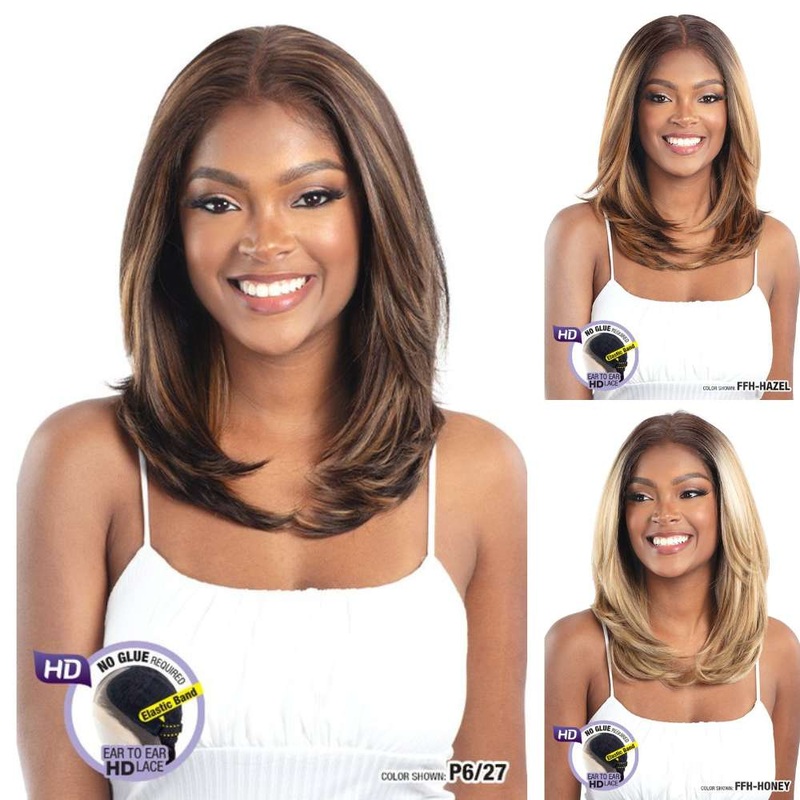Shake-N-Go Snatched Glueless HD Lace Part Wig – Elysia 1 JET BLACK