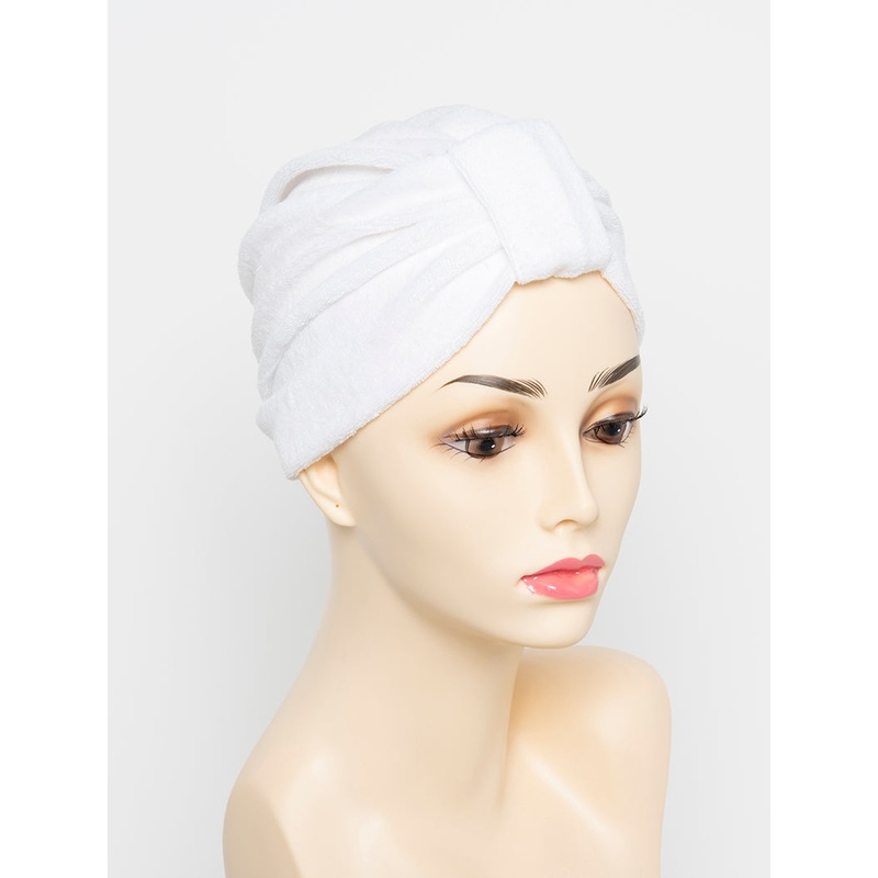 Terry Turbans – White