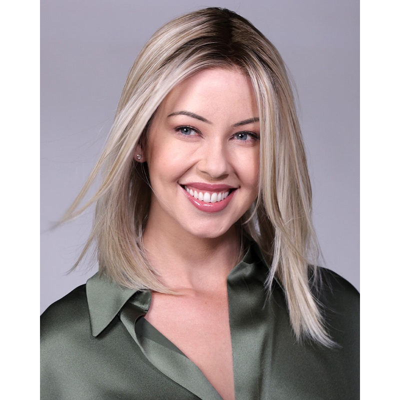 Chelsea | Lace Front & Monofilament Part Synthetic Wig by Belle Tress Beige Linen Blonde-R