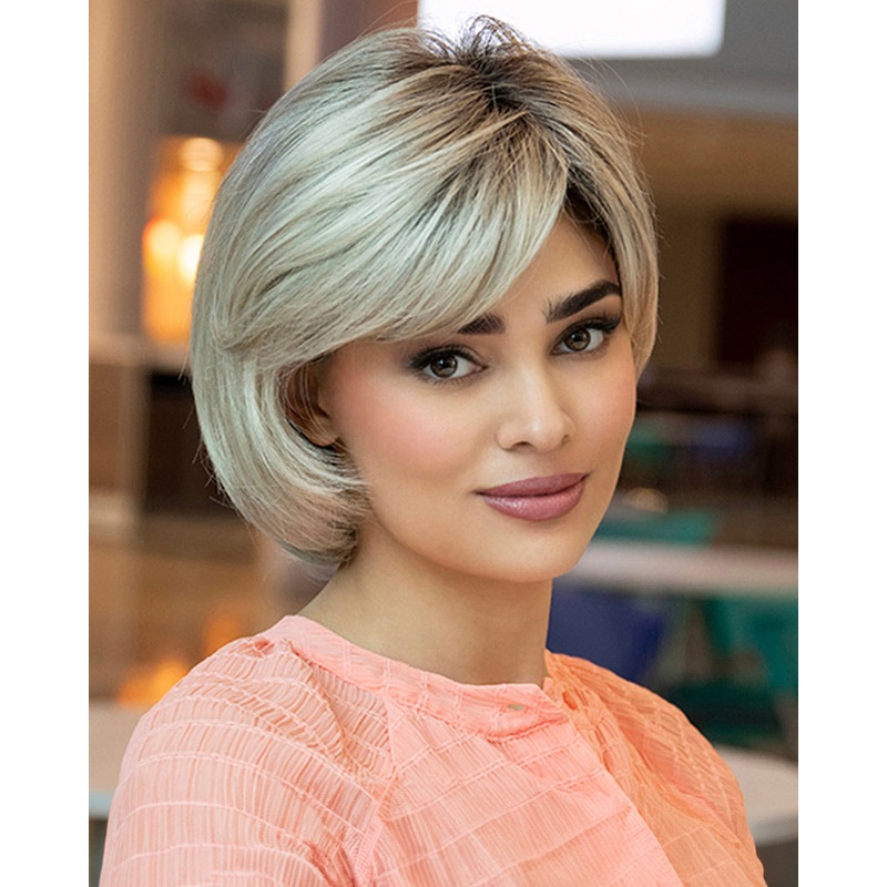 Haley (Exclusive) | Monofilament Synthetic Wig by Envy Amaretto N Cream