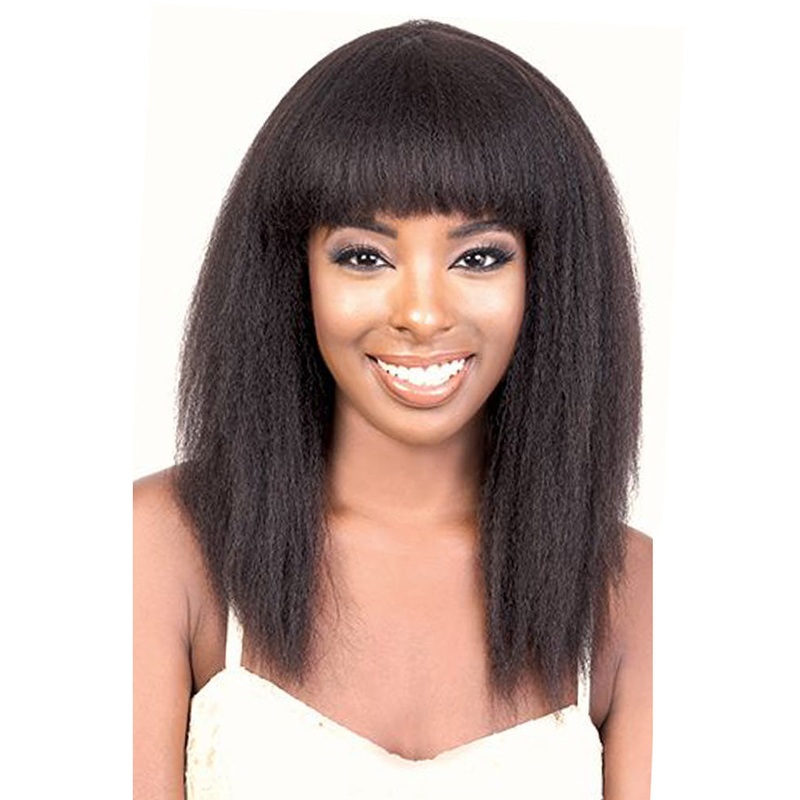 HBR-Milo | Remy Human Hair Wig by Motown Tress Deep Wine