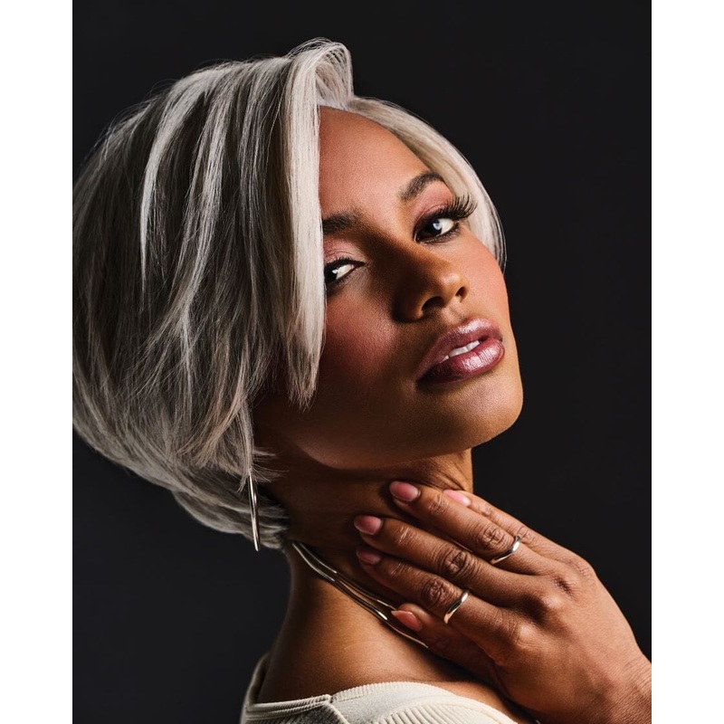 Jayla Lace Front Wig by Kim Kimble KK MC1 Caviar