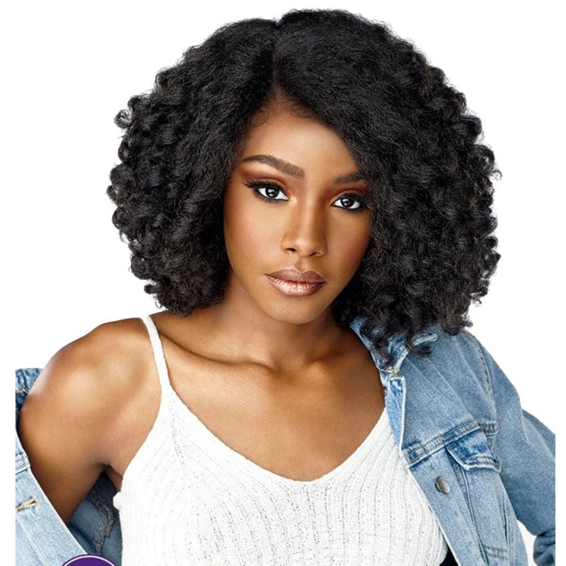 Sensationnel Empress Curls Kinks & Co Textured Lace Front Wig – ROLE MODEL 1