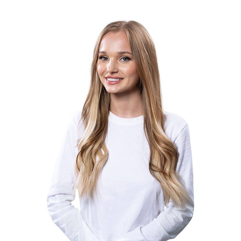 24″ U-Shape Topper Beige Blonde