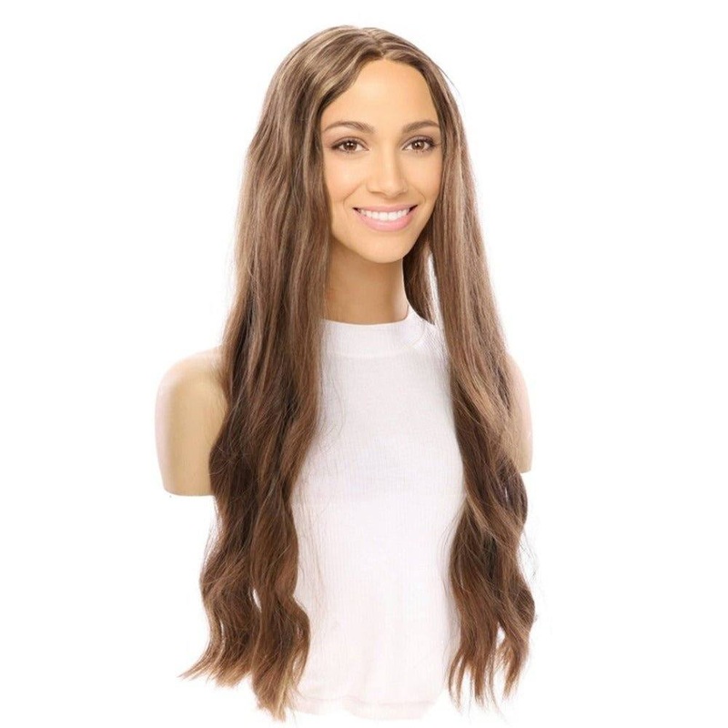 26″ Divine Lace Top Wig Light Brown Babylight Zig Zag Lace Front
