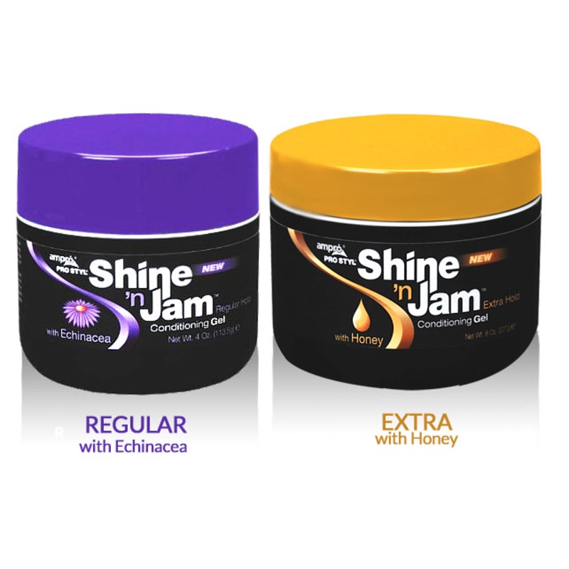Ampro Prostyle Shine N Jam Conditioning Gel Regular / Extra ( 4 Oz / 8 Oz ) Extra 8 Oz – AMP41073