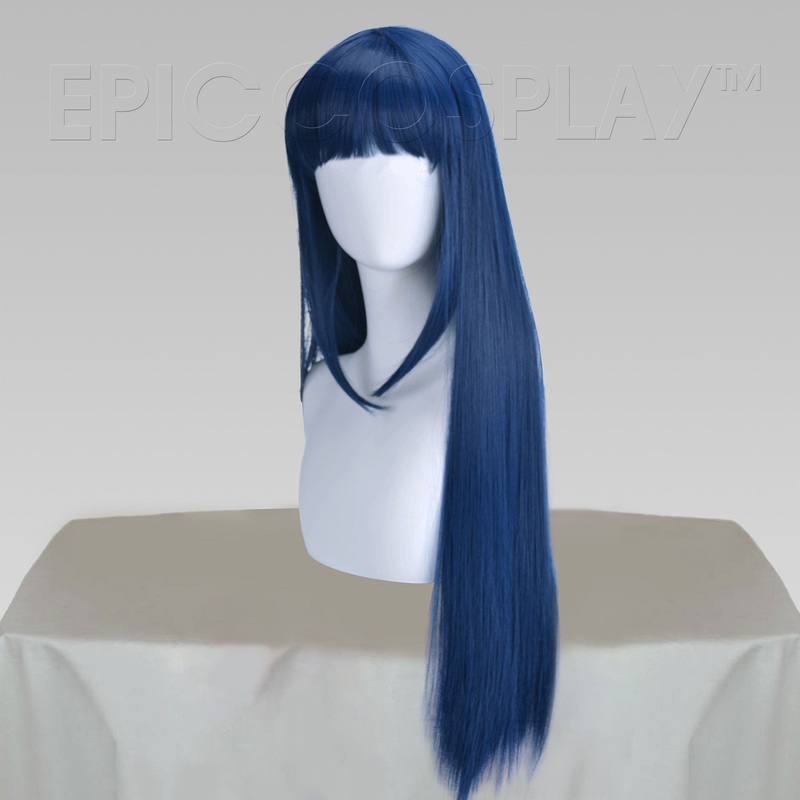 Maki – Midnight Blue Hime Long Wig
