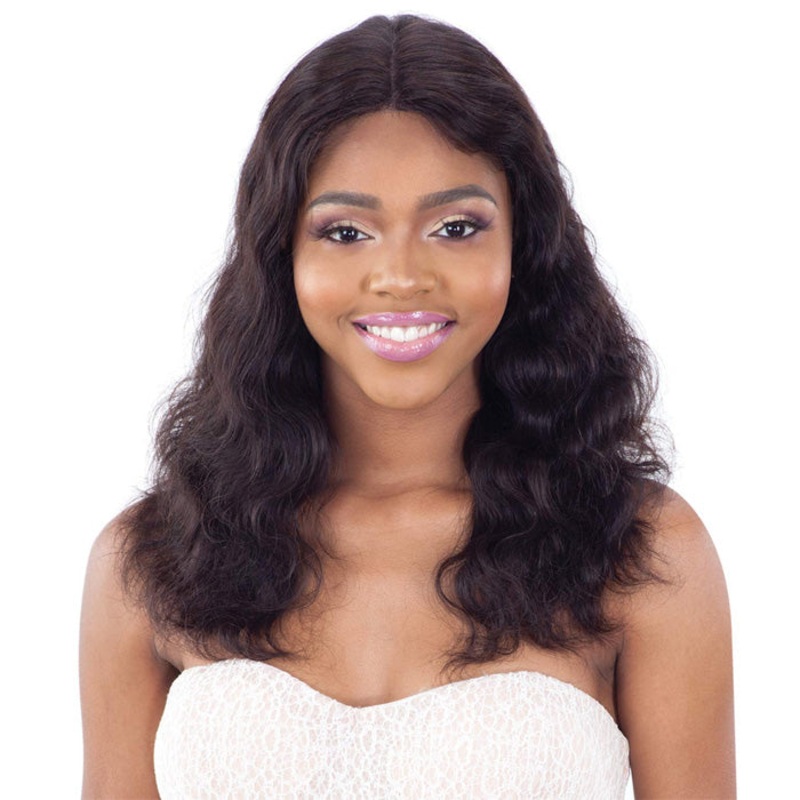 Model Model Galleria 100% Virgin Human Hair Lace Front Wig – BD18 NATURAL