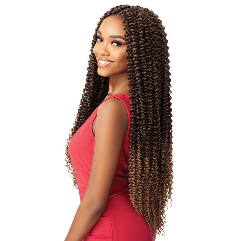 Outre X-Pression Twisted Up Crochet Braid PASSION WATERWAVE II 26 SUPER LONG 1
