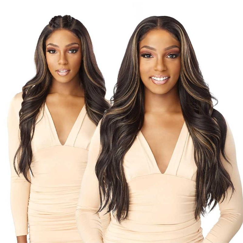 Sensationnel Cloud 9 What Lace 13×6 Lace Frontal Wig – Braelyn 1 JET BLACK