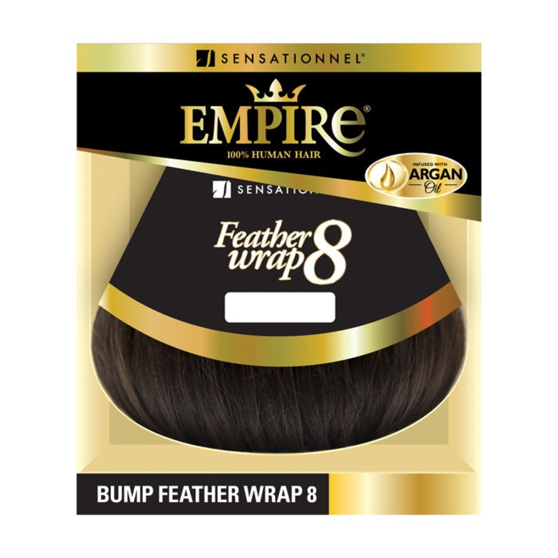Sensationnel Empire Bump 100% Human Hair Weave – FEATHER WRAP 8 1