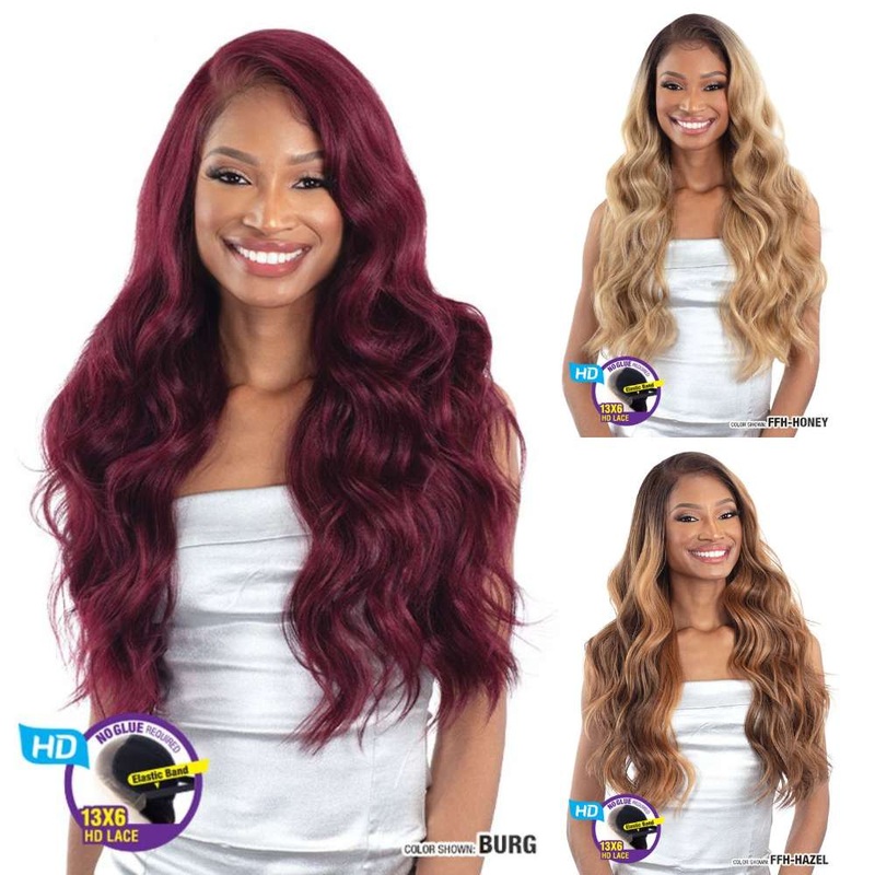 Shake-N-Go Snatched Glueless 13X6 HD Lace Frontal Wig – Elowyn 1 JET BLACK