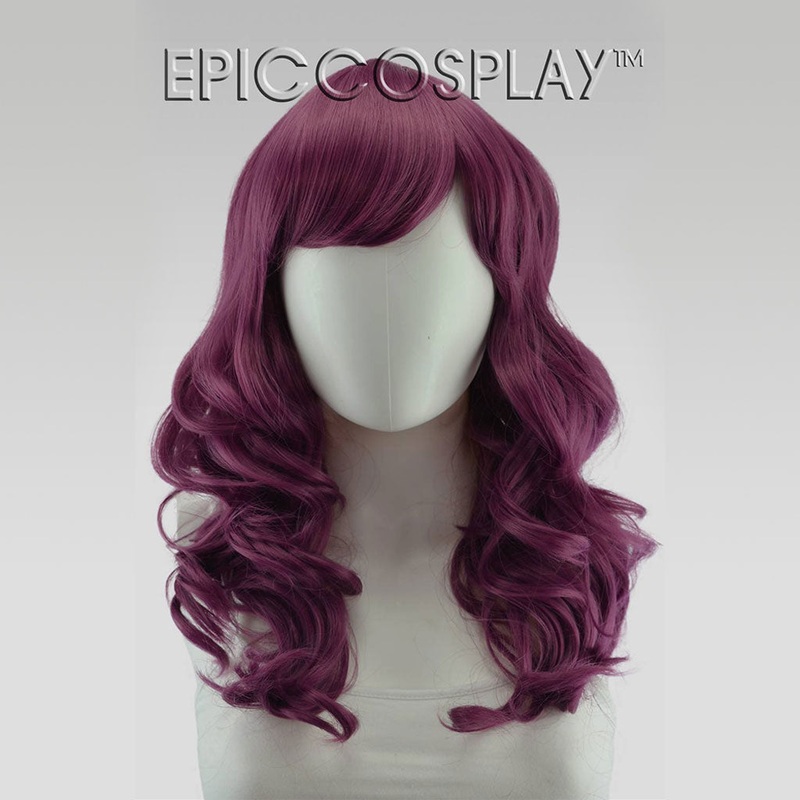 Hestia – Dark Plum Purple Wig