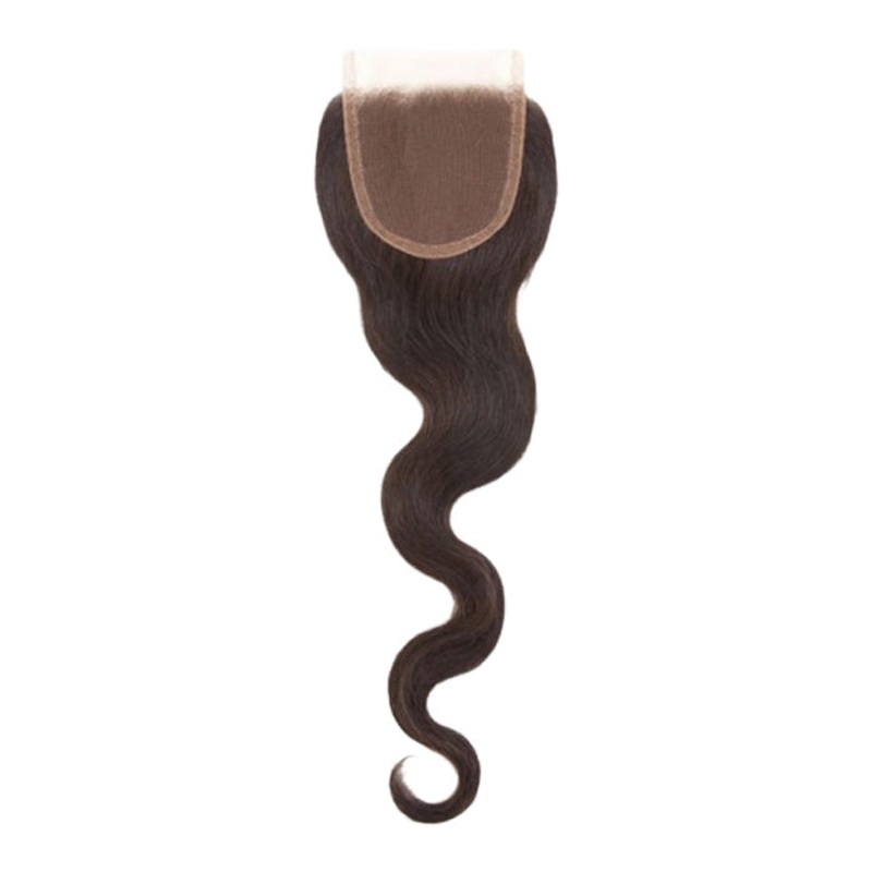 Sensationnel Bare & Natural 100% Virgin Human Hair 4X4 Body Wave Lace Closure 10 NATURAL