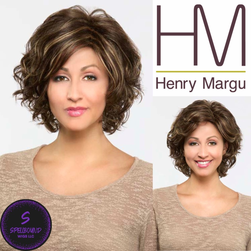 Claire – Synthetic Wig Collection by Henry Margu 1BH – Off black with medium dark brown highlights