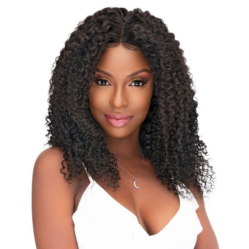 Janet Collection 100% Virgin Remy Human Hair Weave 3Pcs & 13X5 HD Lace Closure – BRAZILIAN BOHEMIAN 14″16″18″ NATURAL